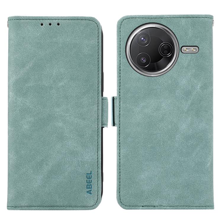 ABEEL Frosted Magnetic RFID Leather Phone Case, For Redmi K80 / K80 Pro, For Redmi Note 14 4G 164.84mm, For Redmi Turbo 4 Pro, For Redmi Turbo 4