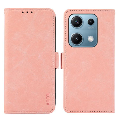 ABEEL Frosted Magnetic RFID Leather Phone Case, For Redmi A5 4G 171.7mm / Poco C71, For Redmi Note 14S 4G, For Redmi K80 / K80 Pro, For Redmi Note 14 4G 164.84mm