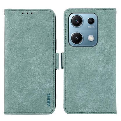 ABEEL Frosted Magnetic RFID Leather Phone Case, For Redmi A5 4G 171.7mm / Poco C71, For Redmi Note 14S 4G, For Redmi K80 / K80 Pro, For Redmi Note 14 4G 164.84mm