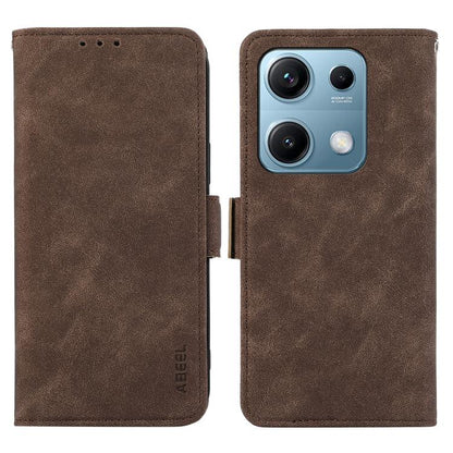 ABEEL Frosted Magnetic RFID Leather Phone Case, For Redmi A5 4G 171.7mm / Poco C71, For Redmi Note 14S 4G, For Redmi K80 / K80 Pro, For Redmi Note 14 4G 164.84mm