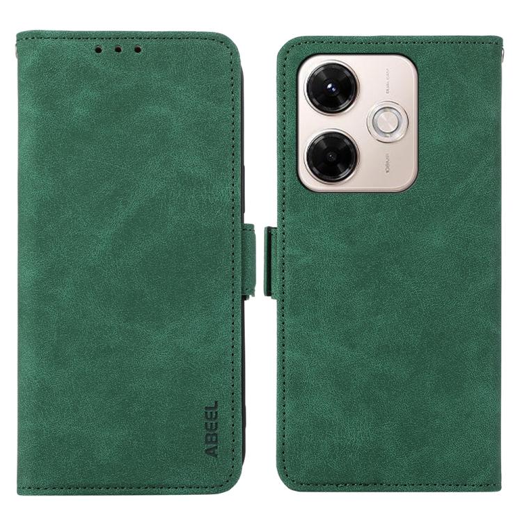 ABEEL Frosted Magnetic RFID Leather Phone Case, For Redmi 13X, For Redmi A5 4G 173.3mm, For Redmi A5 4G 171.7mm / Poco C71, For Redmi Note 14S 4G