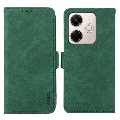 ABEEL Frosted Magnetic RFID Leather Phone Case, For Redmi 13X, For Redmi A5 4G 173.3mm, For Redmi A5 4G 171.7mm / Poco C71, For Redmi Note 14S 4G