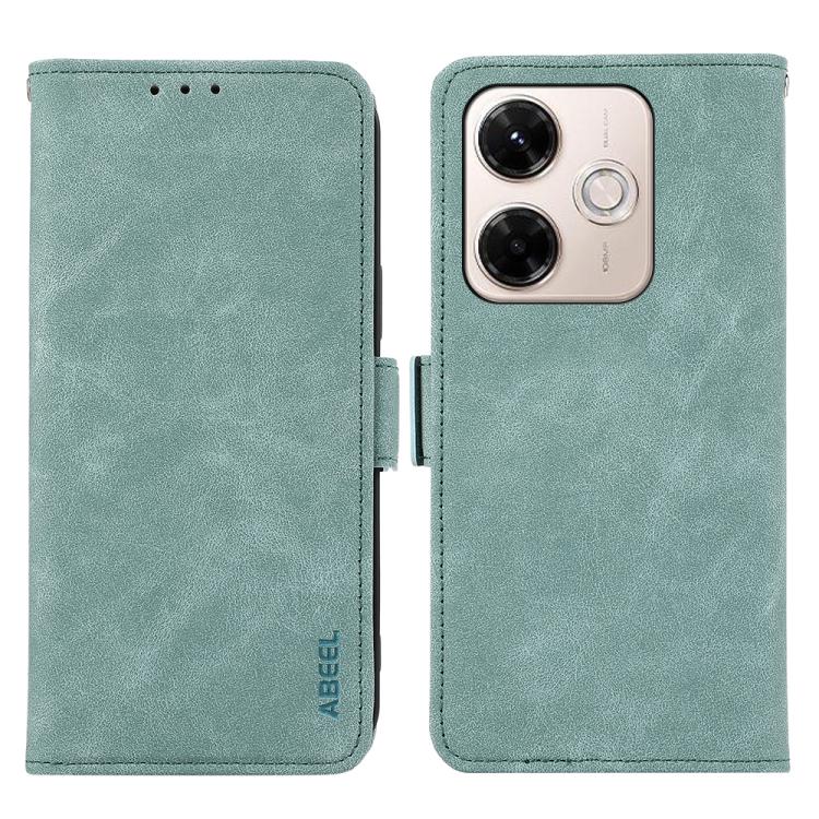 ABEEL Frosted Magnetic RFID Leather Phone Case, For Redmi 13X, For Redmi A5 4G 173.3mm, For Redmi A5 4G 171.7mm / Poco C71, For Redmi Note 14S 4G