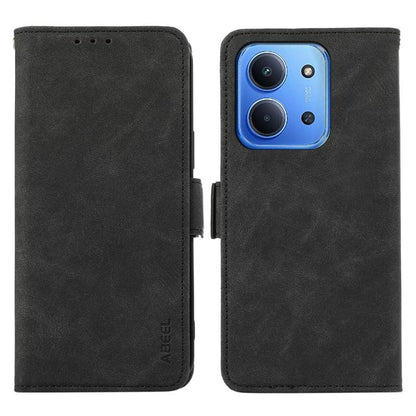 ABEEL Frosted Magnetic RFID Leather Phone Case, For Redmi Note 15 Pro 5G Global 163.6mm, For Redmi 15C 5G / 4G EU 173mm, For Redmi 15 5G Global / 15 4G SEA, For Redmi 15 5G / 4G EU 171mm