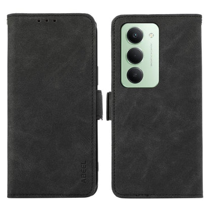 ABEEL Frosted Magnetic RFID Leather Phone Case, For Redmi 15 5G Global / 15 4G SEA, For Redmi 15 5G / 4G EU 171mm, For Redmi 13X, For Redmi A5 4G 173.3mm