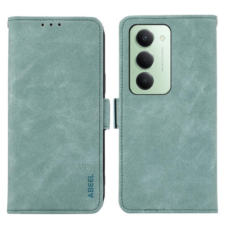 ABEEL Frosted Magnetic RFID Leather Phone Case, For Redmi 15 5G Global / 15 4G SEA, For Redmi 15 5G / 4G EU 171mm, For Redmi 13X, For Redmi A5 4G 173.3mm