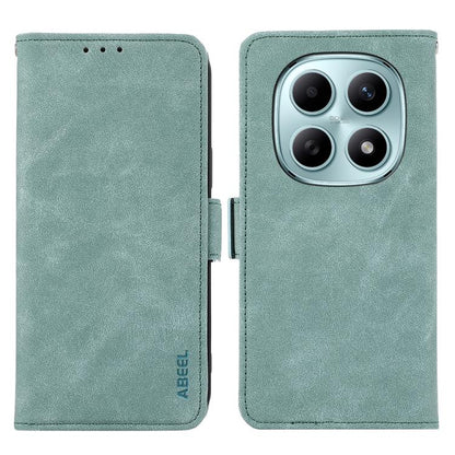 ABEEL Frosted Magnetic RFID Leather Phone Case, For Redmi Turbo 5 5G / Poco X8 Pro 5G, For Redmi Note 15 Pro+ 5G Global 163.3mm, For Redmi Note 15 5G Global 164mm, For Redmi K90 Pro Max/Poco F8 Ultra