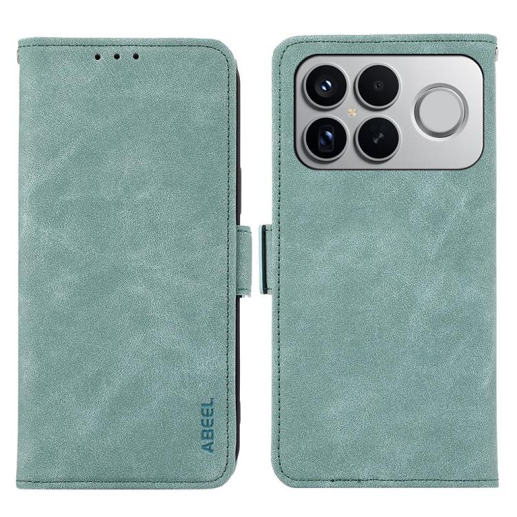 ABEEL Frosted Magnetic RFID Leather Phone Case, For Redmi Note 15 5G Global 164mm, For Redmi K90 Pro Max/Poco F8 Ultra, For Redmi Note 15 Pro 4G Global 163.2mm, For Redmi K90/Poco F8 Pro