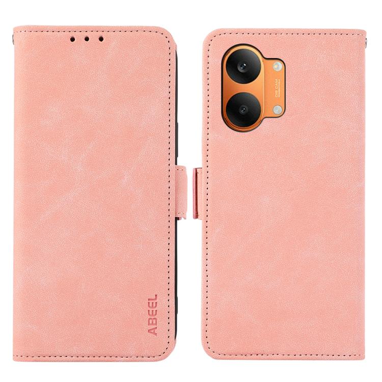 ABEEL Frosted Magnetic RFID Leather Phone Case, For Redmi 17 5G / 4G Global 170mm, For Redmi Note 17 4G Global 171mm, For Redmi A7 Pro 171mm/Poco C85x 5G, For Redmi Turbo 5 Max / Poco X8 Pro Max