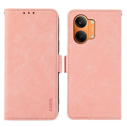 ABEEL Frosted Magnetic RFID Leather Phone Case, For Redmi 17 5G / 4G Global 170mm, For Redmi Note 17 4G Global 171mm, For Redmi A7 Pro 171mm/Poco C85x 5G, For Redmi Turbo 5 Max / Poco X8 Pro Max
