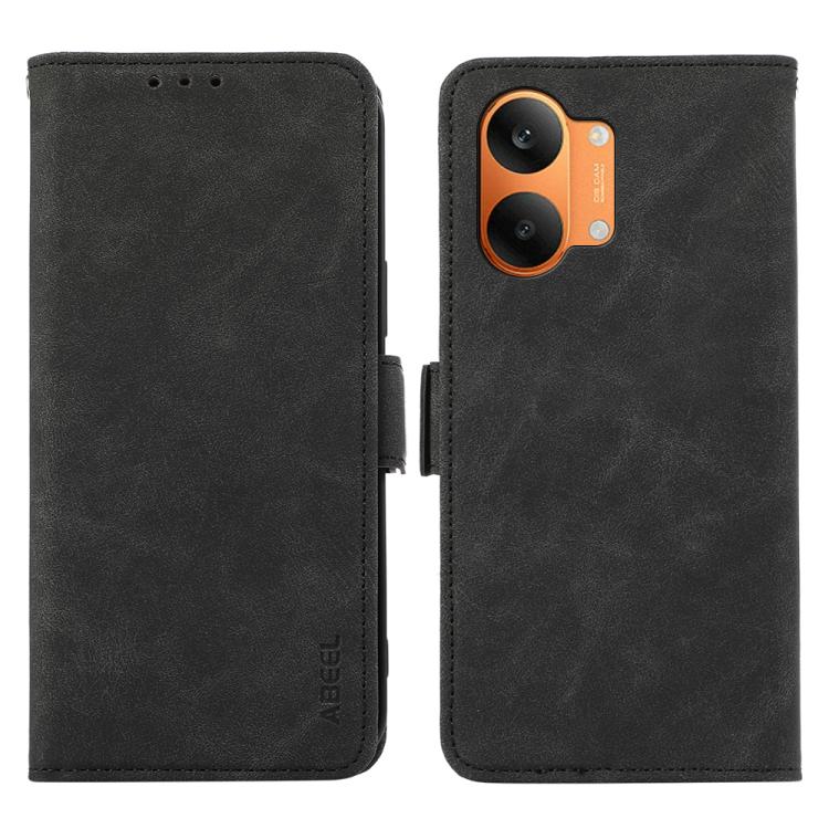 ABEEL Frosted Magnetic RFID Leather Phone Case, For Redmi 17 5G / 4G Global 170mm, For Redmi Note 17 4G Global 171mm, For Redmi A7 Pro 171mm/Poco C85x 5G, For Redmi Turbo 5 Max / Poco X8 Pro Max