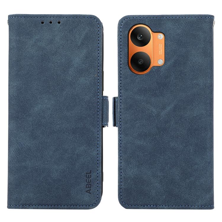 ABEEL Frosted Magnetic RFID Leather Phone Case, For Redmi 17 5G / 4G Global 170mm, For Redmi Note 17 4G Global 171mm, For Redmi A7 Pro 171mm/Poco C85x 5G, For Redmi Turbo 5 Max / Poco X8 Pro Max