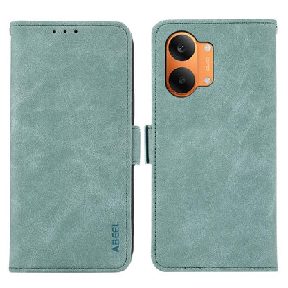 ABEEL Frosted Magnetic RFID Leather Phone Case, For Redmi 17 5G / 4G Global 170mm, For Redmi Note 17 4G Global 171mm, For Redmi A7 Pro 171mm/Poco C85x 5G, For Redmi Turbo 5 Max / Poco X8 Pro Max