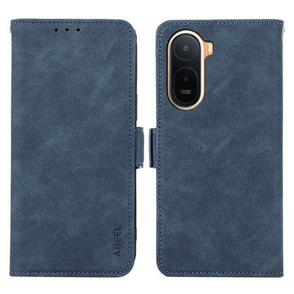 ABEEL Frosted Magnetic RFID Leather Phone Case, For Redmi 17 5G / 4G Global 170mm, For Redmi Note 17 4G Global 171mm, For Redmi A7 Pro 171mm/Poco C85x 5G, For Redmi Turbo 5 Max / Poco X8 Pro Max