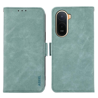 ABEEL Frosted Magnetic RFID Leather Phone Case, For Redmi A7 Pro 171mm/Poco C85x 5G, For Redmi Turbo 5 Max / Poco X8 Pro Max, For Redmi Turbo 5 5G / Poco X8 Pro 5G, For Redmi Note 15 Pro+ 5G Global 163.3mm