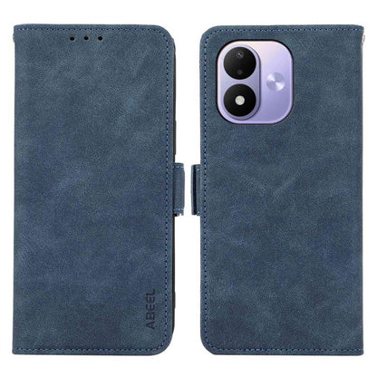 ABEEL Frosted Magnetic RFID Leather Phone Case, For Redmi 17 5G / 4G Global 170mm, For Redmi Note 17 4G Global 171mm, For Redmi A7 Pro 171mm/Poco C85x 5G, For Redmi Turbo 5 Max / Poco X8 Pro Max