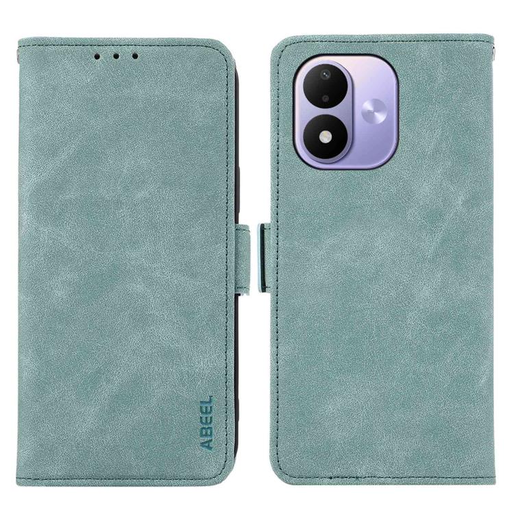 ABEEL Frosted Magnetic RFID Leather Phone Case, For Redmi 17 5G / 4G Global 170mm, For Redmi Note 17 4G Global 171mm, For Redmi A7 Pro 171mm/Poco C85x 5G, For Redmi Turbo 5 Max / Poco X8 Pro Max