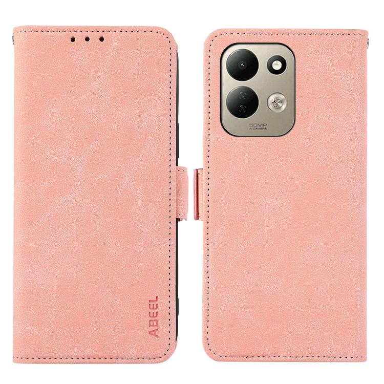 ABEEL Frosted Magnetic RFID Leather Phone Case, For Redmi 17 5G / 4G Global 170mm, For Redmi Note 17 4G Global 171mm, For Redmi A7 Pro 171mm/Poco C85x 5G, For Redmi Turbo 5 Max / Poco X8 Pro Max