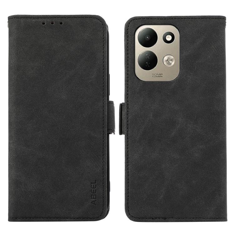 ABEEL Frosted Magnetic RFID Leather Phone Case, For Redmi 17 5G / 4G Global 170mm, For Redmi Note 17 4G Global 171mm, For Redmi A7 Pro 171mm/Poco C85x 5G, For Redmi Turbo 5 Max / Poco X8 Pro Max