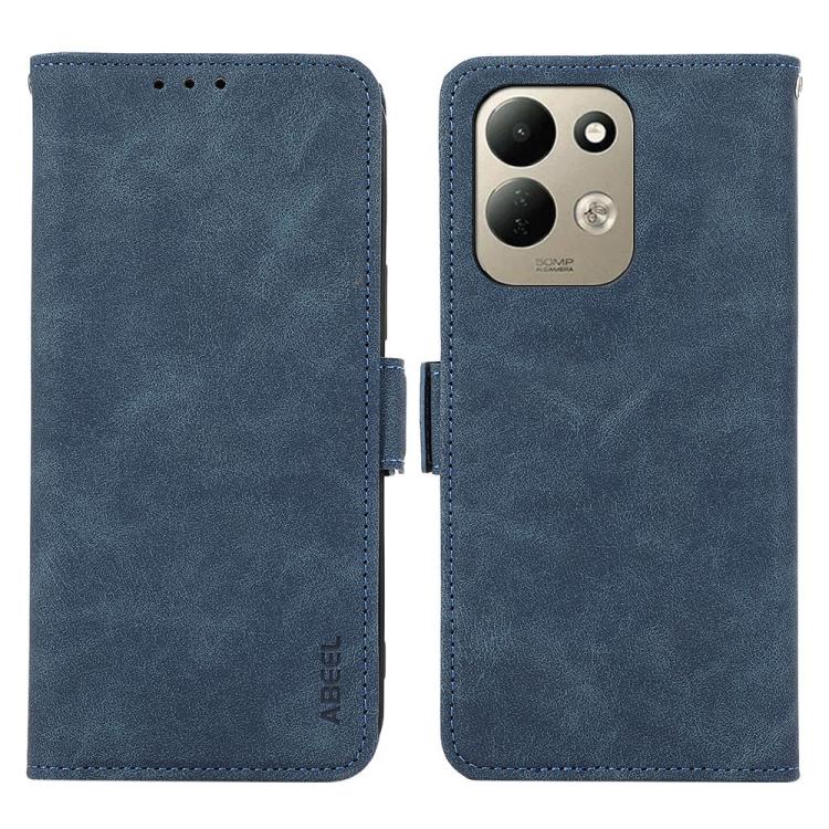 ABEEL Frosted Magnetic RFID Leather Phone Case, For Redmi 17 5G / 4G Global 170mm, For Redmi Note 17 4G Global 171mm, For Redmi A7 Pro 171mm/Poco C85x 5G, For Redmi Turbo 5 Max / Poco X8 Pro Max