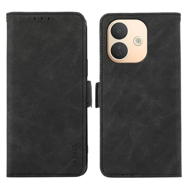 ABEEL Frosted Magnetic RFID Leather Phone Case, For Redmi Note 17 4G Global 169.7mm, For Redmi Note 17 Pro+ 5G Global 163.4mm, For Redmi Note 17 Pro 5G Global 163.5mm, For Redmi K100 Pro Max/Poco F9 Ultra 5G