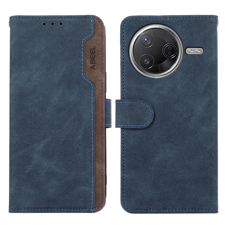 ABEEL Color Block Magnetic RFID Leather Phone Case, For Redmi A5 4G 171.7mm / Poco C71, For Redmi Note 14S 4G, For Redmi K80 / K80 Pro, For Redmi Note 14 4G 164.84mm