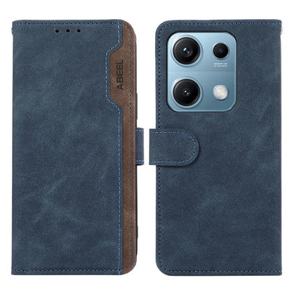 ABEEL Color Block Magnetic RFID Leather Phone Case, For Redmi A5 4G 171.7mm / Poco C71, For Redmi Note 14S 4G, For Redmi K80 / K80 Pro, For Redmi Note 14 4G 164.84mm