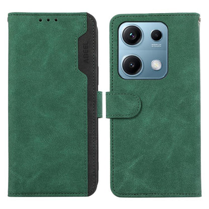 ABEEL Color Block Magnetic RFID Leather Phone Case, For Redmi A5 4G 171.7mm / Poco C71, For Redmi Note 14S 4G, For Redmi K80 / K80 Pro, For Redmi Note 14 4G 164.84mm