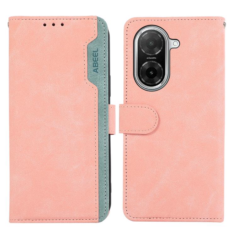 ABEEL Color Block Magnetic RFID Leather Phone Case, For Redmi A5 4G 171.7mm / Poco C71, For Redmi Note 14S 4G, For Redmi K80 / K80 Pro, For Redmi Note 14 4G 164.84mm