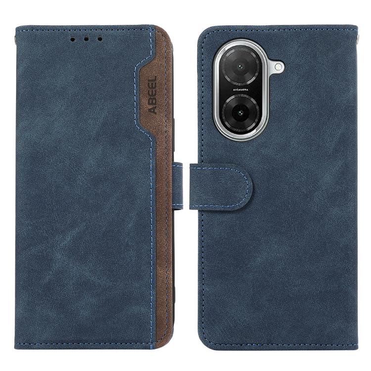 ABEEL Color Block Magnetic RFID Leather Phone Case, For Redmi A5 4G 171.7mm / Poco C71, For Redmi Note 14S 4G, For Redmi K80 / K80 Pro, For Redmi Note 14 4G 164.84mm