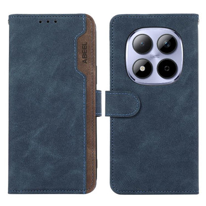 ABEEL Color Block Magnetic RFID Leather Phone Case, For Redmi Note 15 5G Global 164mm, For Redmi K90 Pro Max/Poco F8 Ultra, For Redmi Note 15 Pro 4G Global 163.2mm, For Redmi K90/Poco F8 Pro