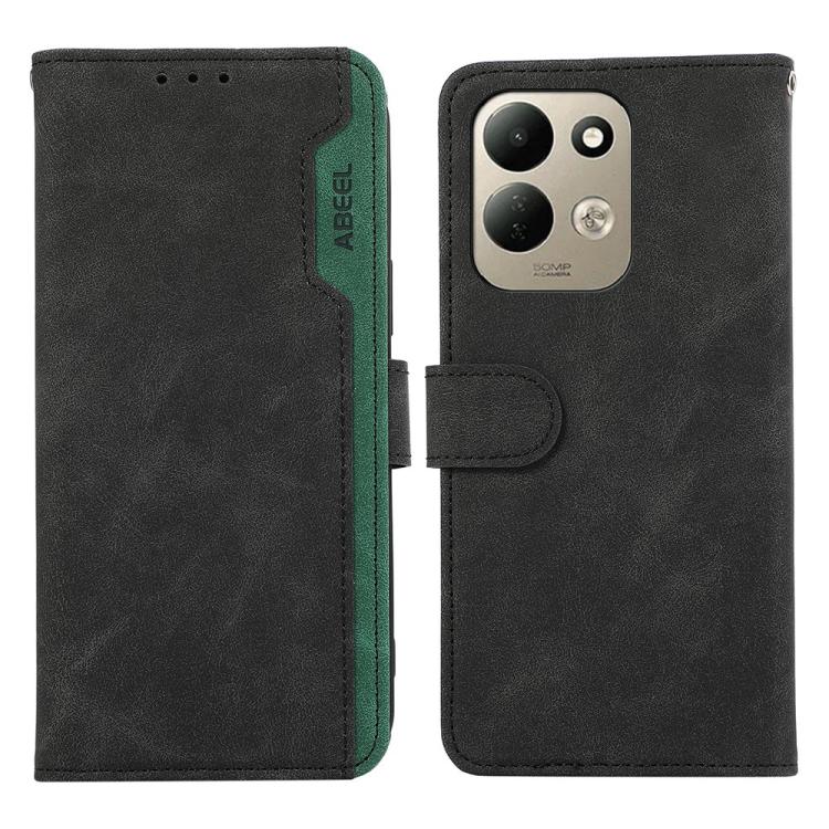 ABEEL Color Block Magnetic RFID Leather Phone Case, For Redmi 17 5G / 4G Global 170mm, For Redmi Note 17 4G Global 171mm, For Redmi A7 Pro 171mm/Poco C85x 5G, For Redmi Turbo 5 Max / Poco X8 Pro Max