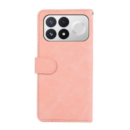ABEEL Color Block Magnetic RFID Leather Phone Case, For Redmi K100 Pro 5G/Poco F9 Pro 5G, For Redmi 17 5G / 4G Global 170mm, For Redmi A7 Pro 171mm/Poco C85x 5G, For Redmi Turbo 5 Max / Poco X8 Pro Max