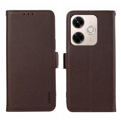 ABEEL Side-Magnetic Litchi Pattern Leather RFID Phone Case Xiaomi Accessories - APEXEL INDIA - Mobile Lens - Mobile Camera Lens - Cellphone Accessories - Phone Lens - Smartphone Lens