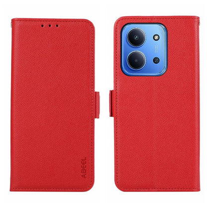 ABEEL Side-Magnetic Litchi Pattern Leather RFID Phone Case, For Redmi Note 15 Pro 4G Global 163.2, For Redmi K90/Poco F8 Pro, For Redmi Note 15 Pro 5G Global 163.6, For Redmi 15C 5G / 4G EU 173mm, For Redmi 15 5G Global / 15 4G SEA                     ...