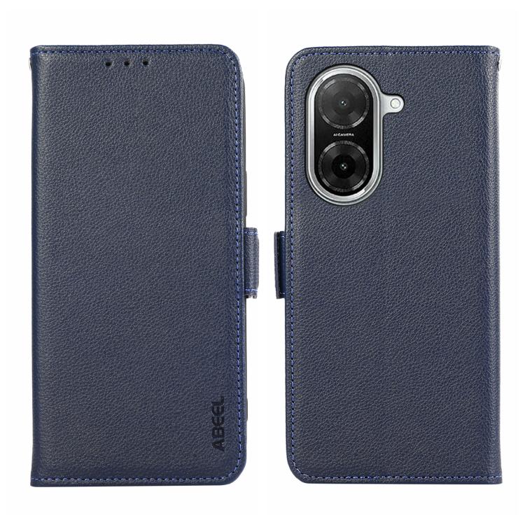 ABEEL Side-Magnetic Litchi Pattern Leather RFID Phone Case, For Redmi 15C 5G / 4G Global 171mm, For Redmi 13X, For Redmi A5 4G 173.3mm, For Redmi A5 4G 171.7mm  / Poco C71, For Redmi Note 14S 4G, For Redmi K80 / K80 Pro