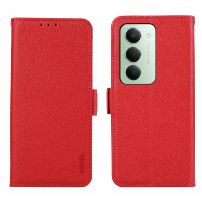 ABEEL Side-Magnetic Litchi Pattern Leather RFID Phone Case, For Redmi Note 15 Pro 4G Global 163.2, For Redmi K90/Poco F8 Pro, For Redmi Note 15 Pro 5G Global 163.6, For Redmi 15C 5G / 4G EU 173mm, For Redmi 15 5G Global / 15 4G SEA                     ...