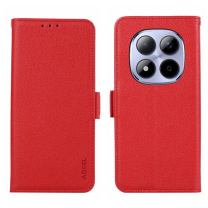 ABEEL Side-Magnetic Litchi Pattern Leather RFID Phone Case, For Redmi Note 15 Pro 4G Global 163.2, For Redmi K90/Poco F8 Pro, For Redmi Note 15 Pro 5G Global 163.6, For Redmi 15C 5G / 4G EU 173mm, For Redmi 15 5G Global / 15 4G SEA                     ...