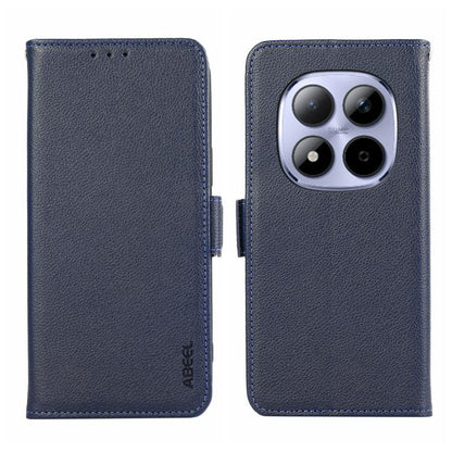 ABEEL Side-Magnetic Litchi Pattern Leather RFID Phone Case, For Redmi Note 15 Pro 4G Global 163.2, For Redmi K90/Poco F8 Pro, For Redmi Note 15 Pro 5G Global 163.6, For Redmi 15C 5G / 4G EU 173mm, For Redmi 15 5G Global / 15 4G SEA                     ...