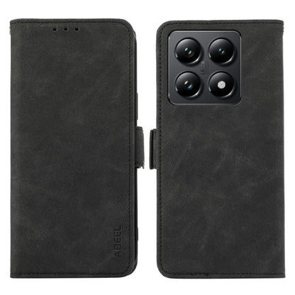 ABEEL Frosted Magnetic RFID Leather Phone Case, For Xiaomi 15 Ultra, For Xiaomi Poco X7 Pro, For Xiaomi 14T Pro, For Xiaomi 14T