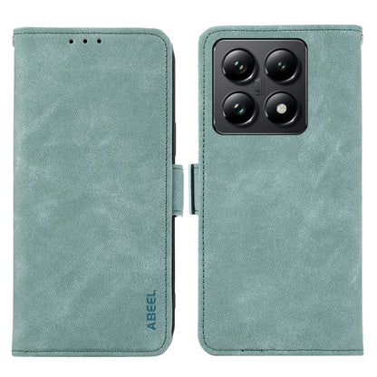 ABEEL Frosted Magnetic RFID Leather Phone Case, For Xiaomi 15 Ultra, For Xiaomi Poco X7 Pro, For Xiaomi 14T Pro, For Xiaomi 14T