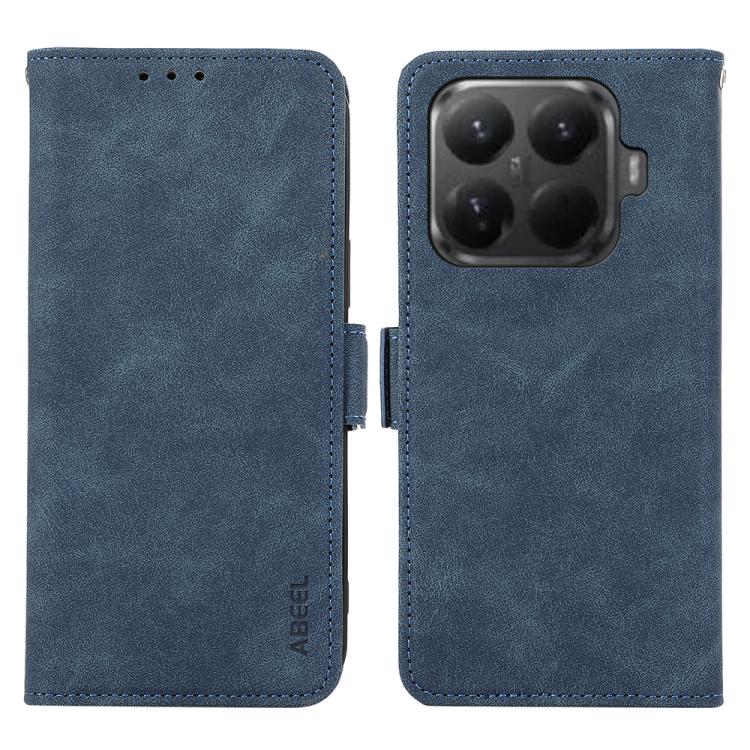 ABEEL Frosted Magnetic RFID Leather Phone Case, For Xiaomi 17, For Xiaomi 15T Pro 5G, For Xiaomi 15T 5G, For Xiaomi Poco F7 Pro / F7 Ultra Global