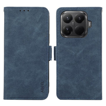 ABEEL Frosted Magnetic RFID Leather Phone Case, For Xiaomi 17, For Xiaomi 15T Pro 5G, For Xiaomi 15T 5G, For Xiaomi Poco F7 Pro / F7 Ultra Global