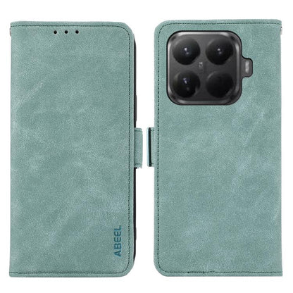 ABEEL Frosted Magnetic RFID Leather Phone Case, For Xiaomi 17, For Xiaomi 15T Pro 5G, For Xiaomi 15T 5G, For Xiaomi Poco F7 Pro / F7 Ultra Global