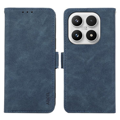 ABEEL Frosted Magnetic RFID Leather Phone Case, For Xiaomi 17, For Xiaomi 15T Pro 5G, For Xiaomi 15T 5G, For Xiaomi Poco F7 Pro / F7 Ultra Global