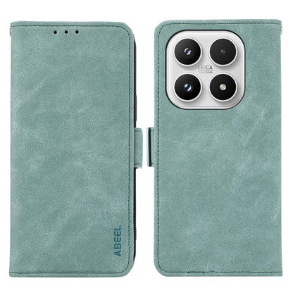 ABEEL Frosted Magnetic RFID Leather Phone Case, For Xiaomi 17, For Xiaomi 15T Pro 5G, For Xiaomi 15T 5G, For Xiaomi Poco F7 Pro / F7 Ultra Global