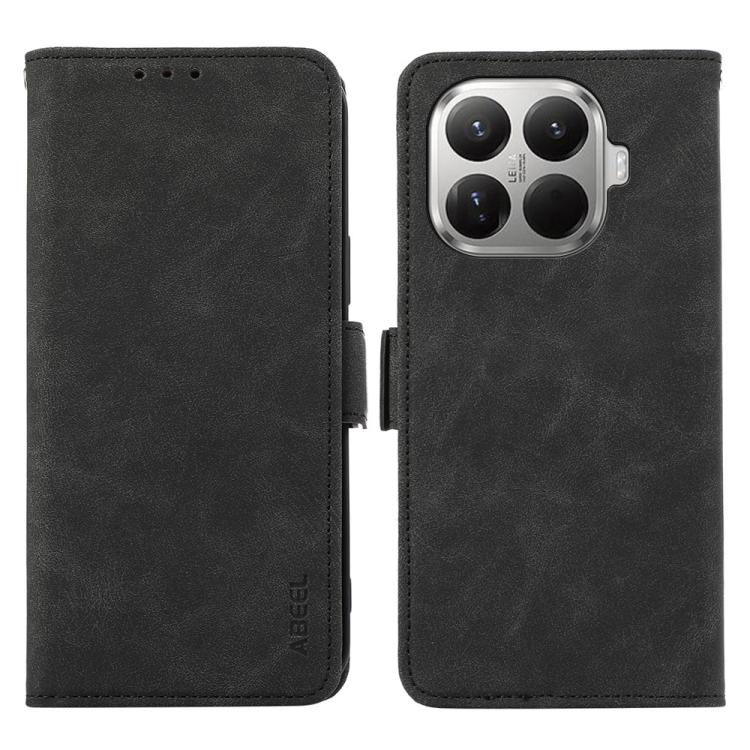 ABEEL Frosted Magnetic RFID Leather Phone Case, For Xiaomi 17T Pro 5G, For Xiaomi 17T 5G, For Xiaomi 17 Pro Max, For Xiaomi 17 Pro