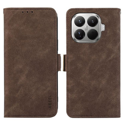 ABEEL Frosted Magnetic RFID Leather Phone Case, For Xiaomi 17T Pro 5G, For Xiaomi 17T 5G, For Xiaomi 17 Pro Max, For Xiaomi 17 Pro