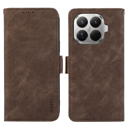 ABEEL Frosted Magnetic RFID Leather Phone Case, For Xiaomi 17T Pro 5G, For Xiaomi 17T 5G, For Xiaomi 17 Pro Max, For Xiaomi 17 Pro