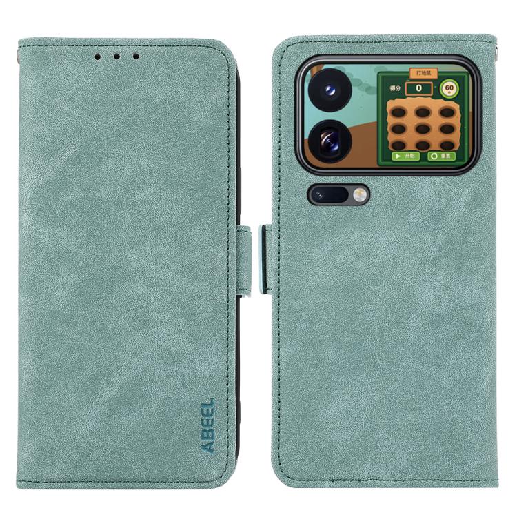 ABEEL Frosted Magnetic RFID Leather Phone Case, For Xiaomi 18 Pro Max 5G, For Xiaomi 18 Pro 5G, For Xiaomi 17T Pro 5G, For Xiaomi 17T 5G